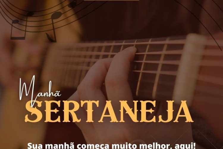 Domingo ás 06hrs - Manhã Sertaneja - Fazendo seu dia começar do jeito que você gosta!