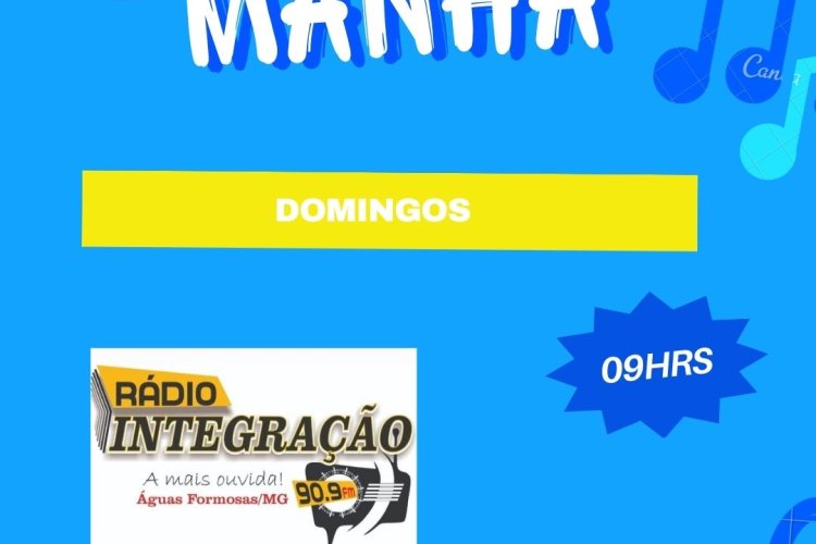 Show da Manhã - Sua manhã de domingo muito mais show.